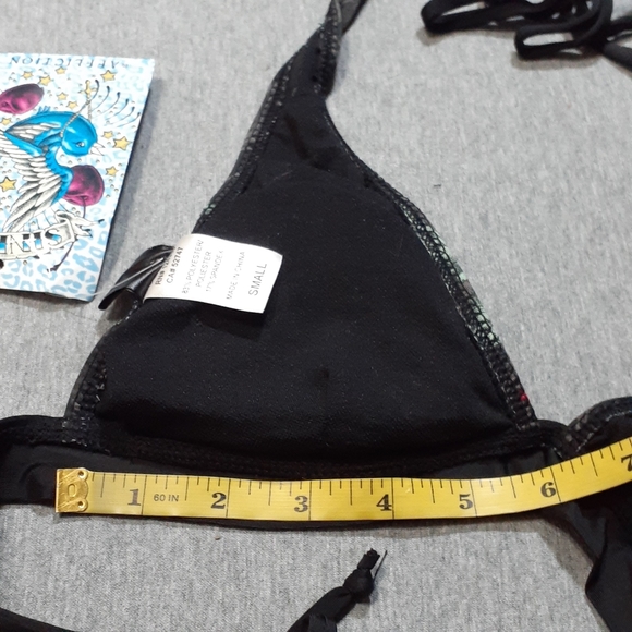 Sinful Wish Chain Halter Bikini Set Small NWT - Picture 10 of 13